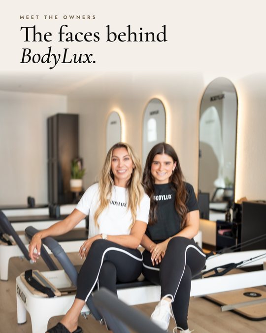 Sample ad for BodyLux Pilates: Meet the owners