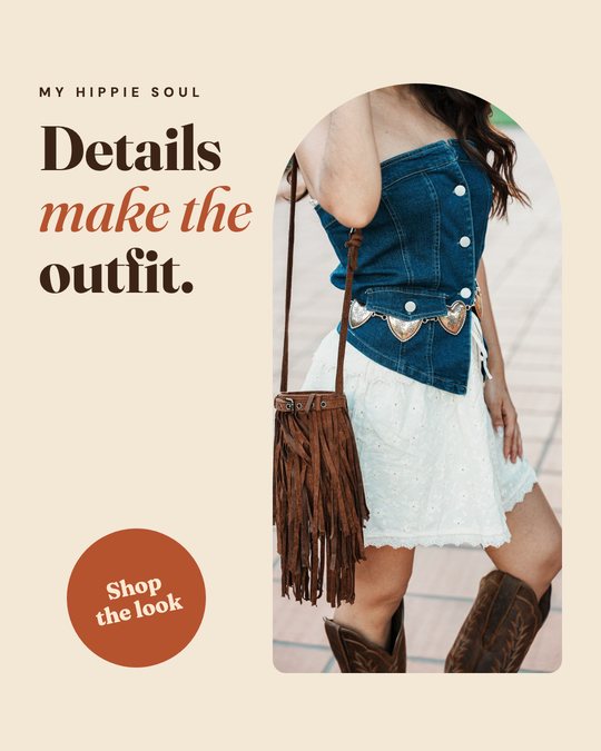 Sample ad for My Hippie Soul: Shop the look