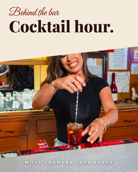 Sample ad for Wool Growers: Bar feature