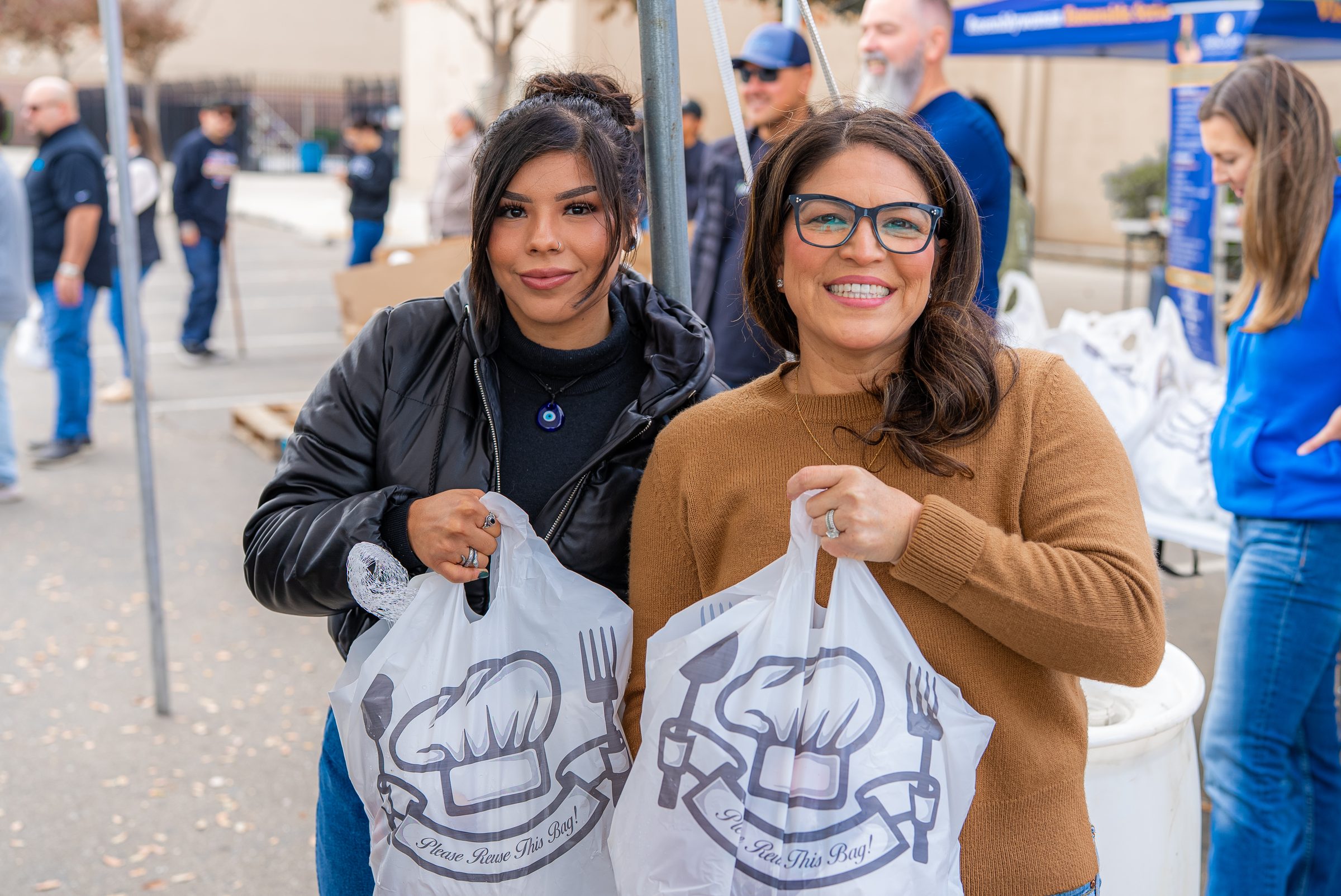 Turkey giveaway Assemblywoman Soria