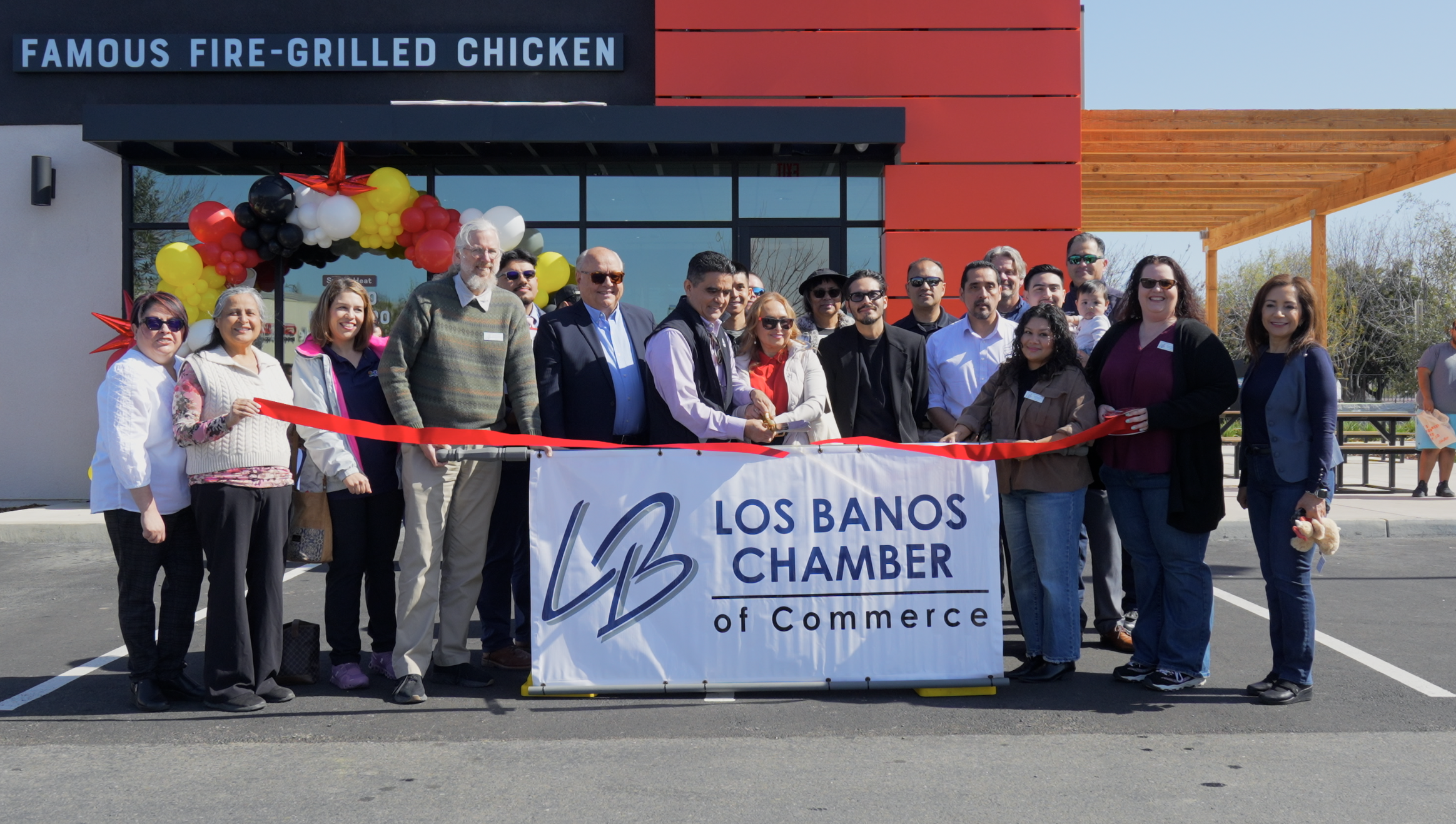 El Pollo Loco grand opening ribbon cutting