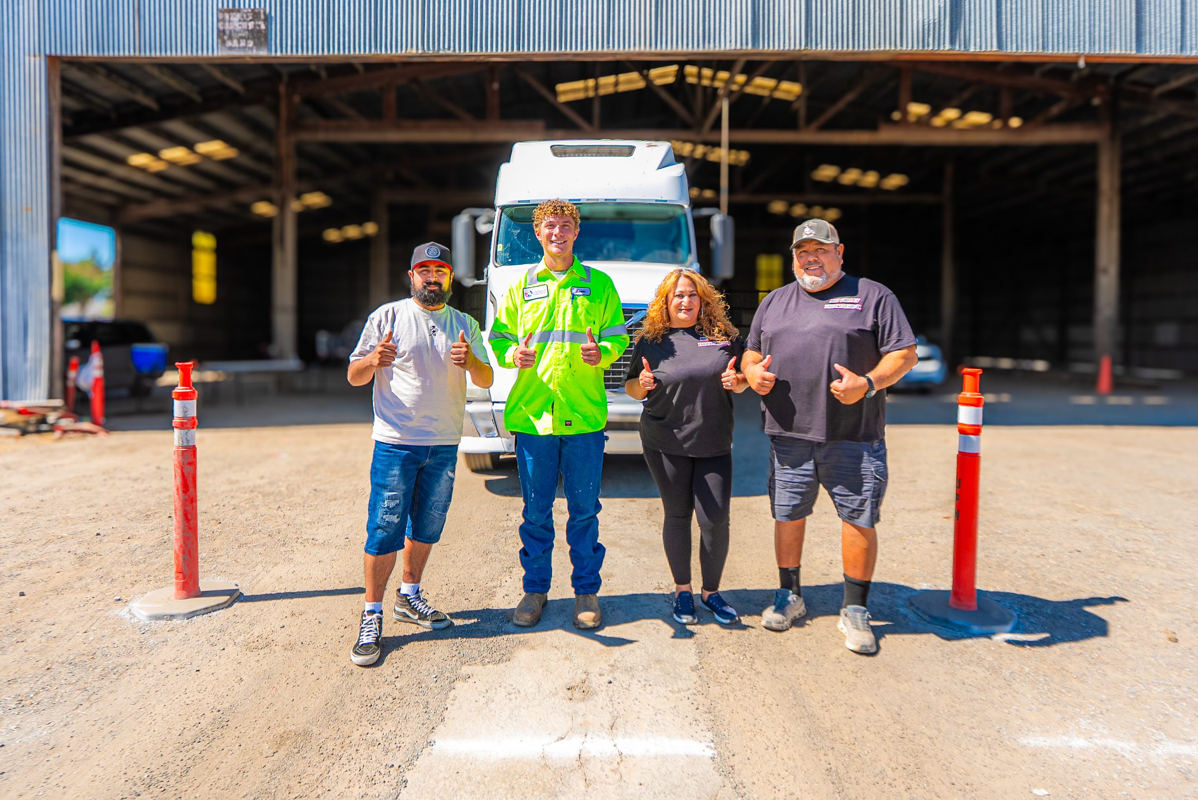 Mid Valley Trucking School staff