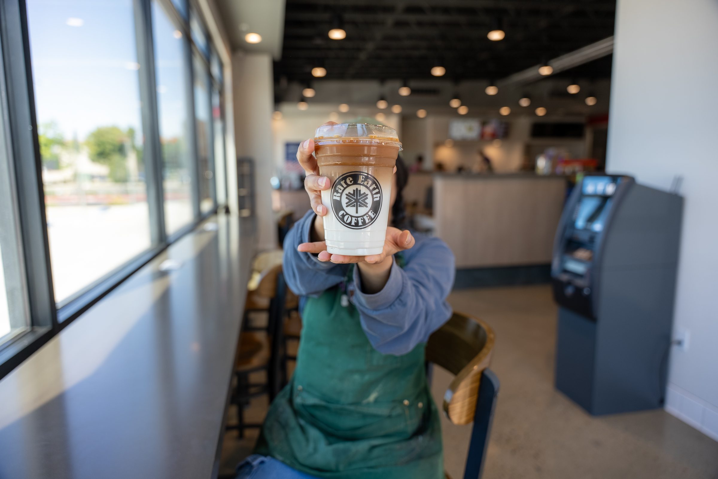 Rare Earth Coffee barista