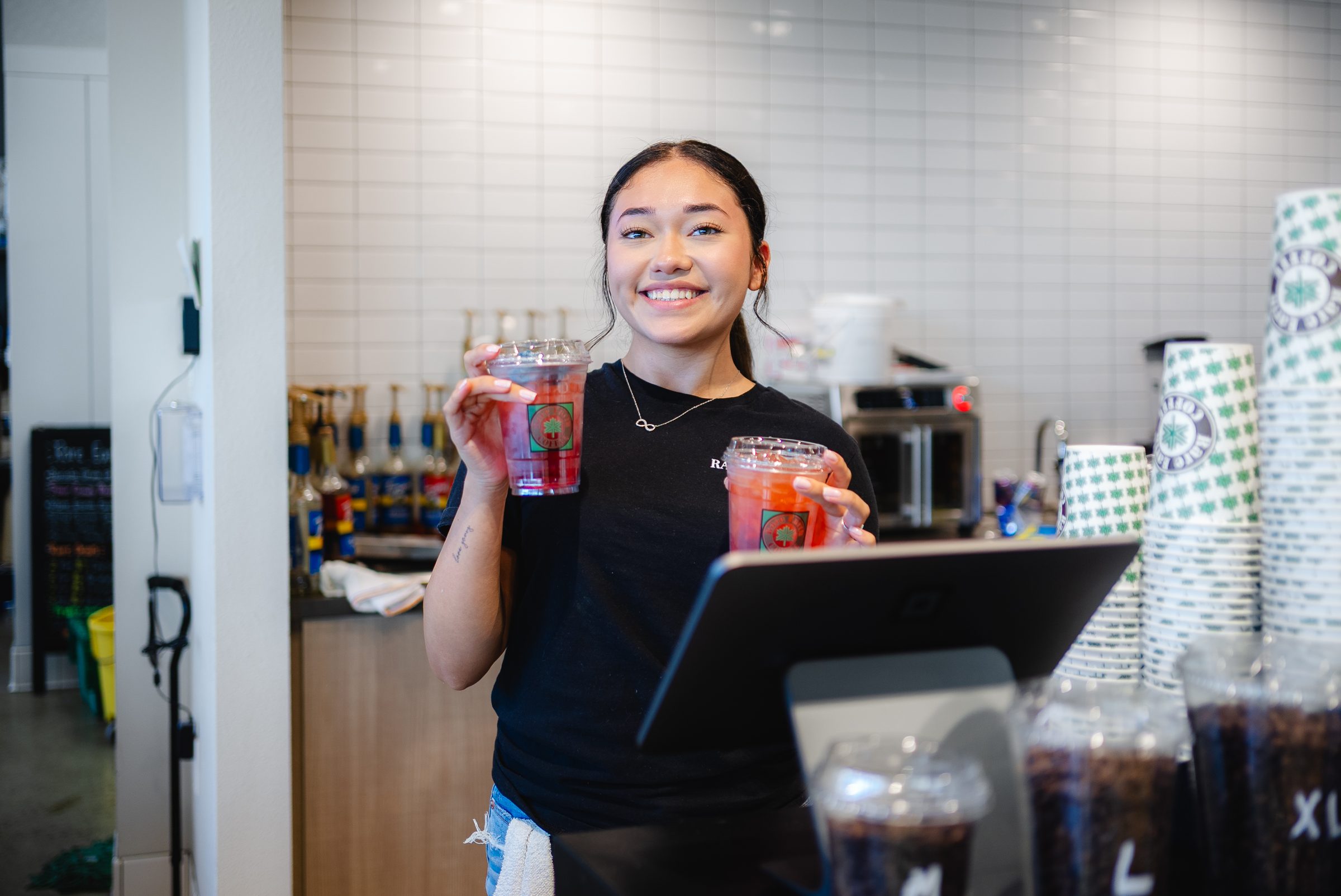 Rare Earth Coffee barista