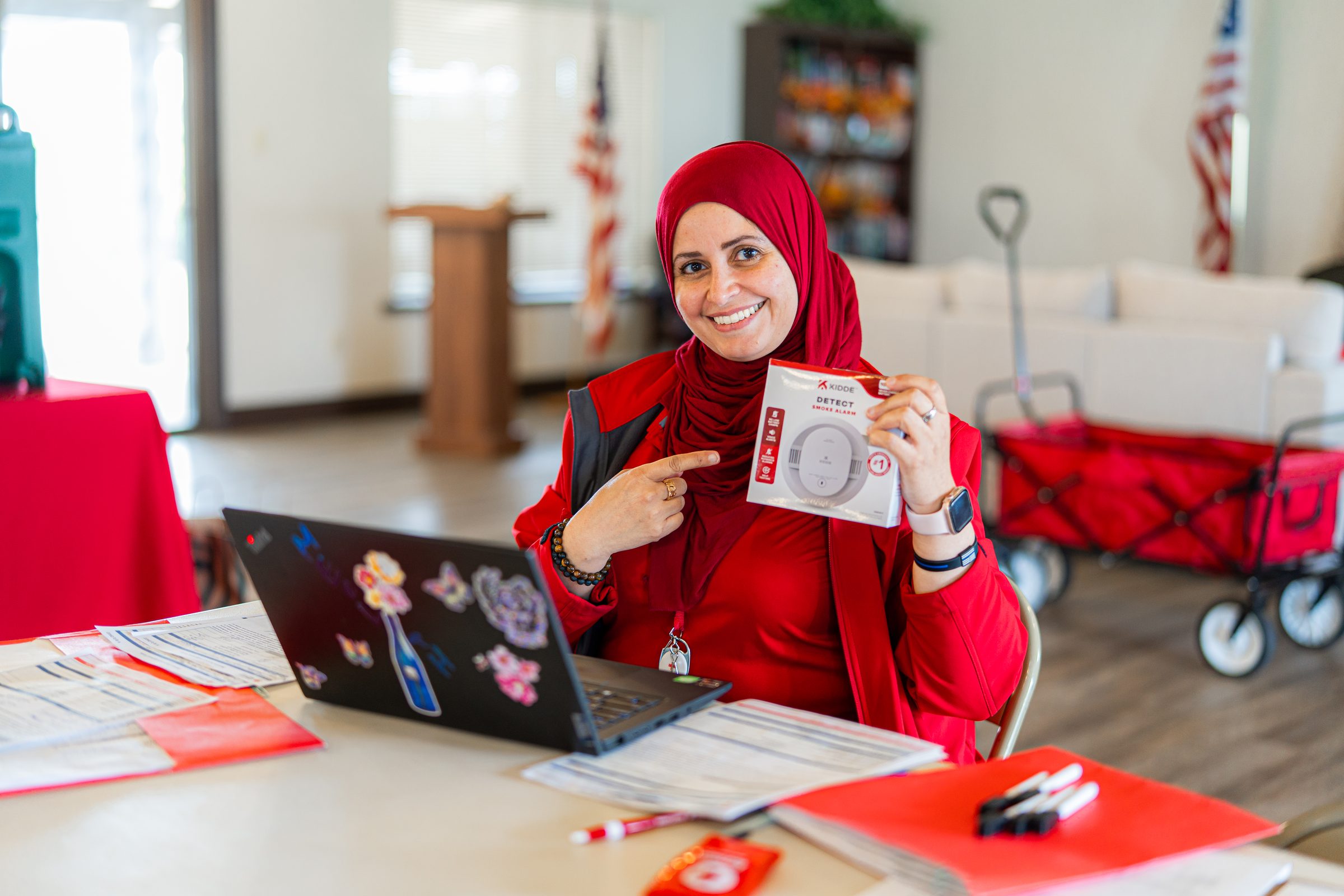 Imagine Way More volunteering with American Red Cross — Heart of the Valley Chapter