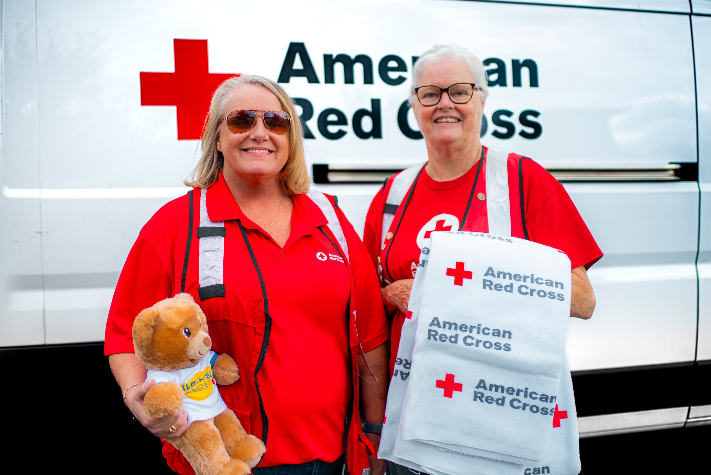American Red Cross volunteers