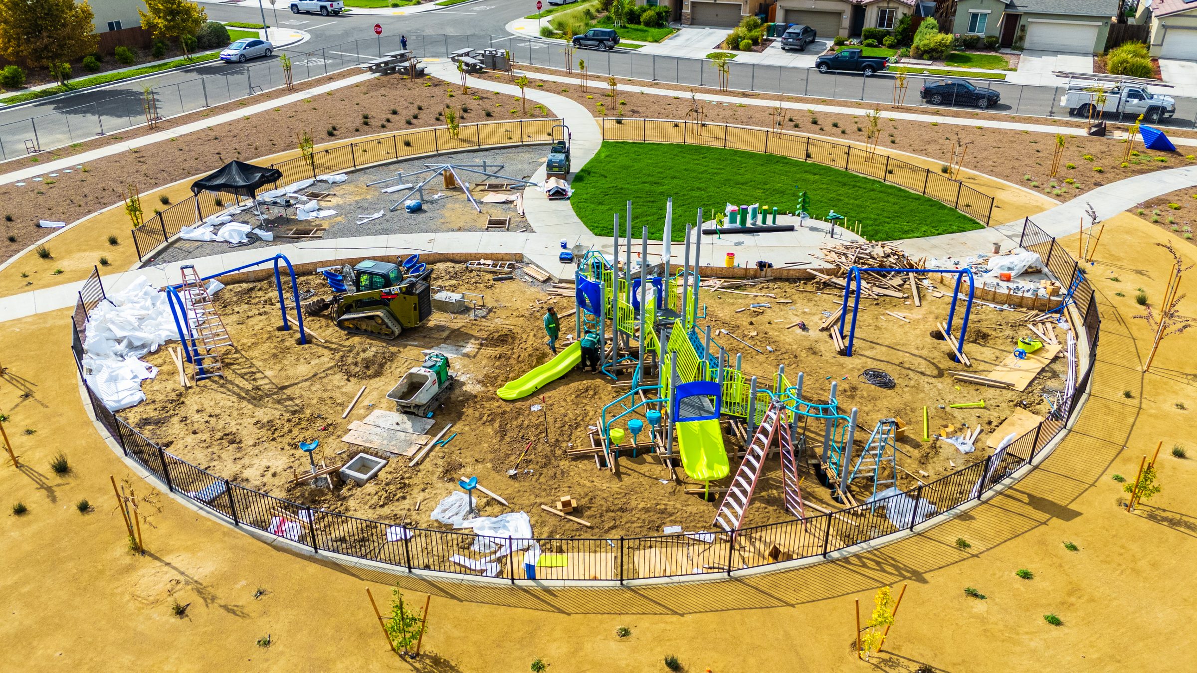 Shaunessy Park construction aerial 69K views