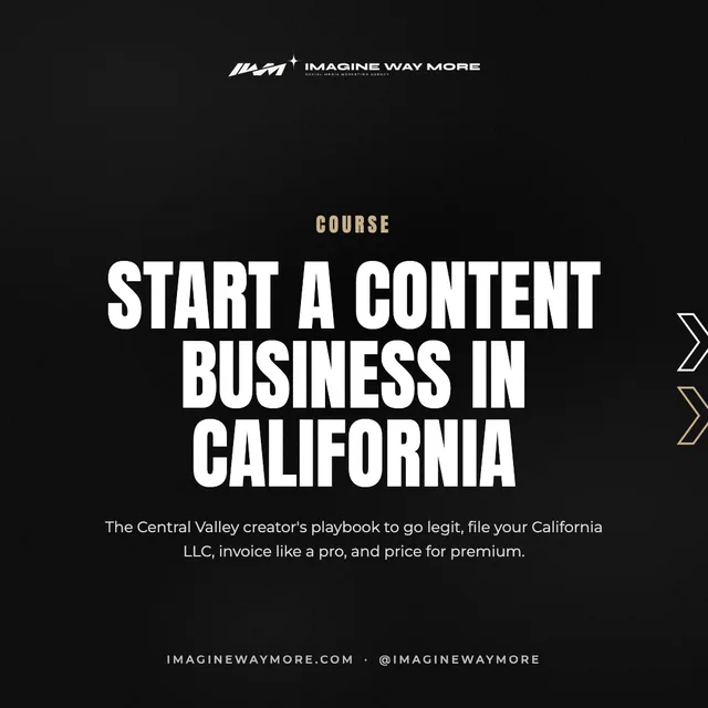 Start a Content Business in California cover
