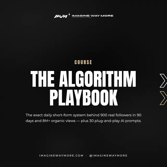 The Algorithm Playbook cover