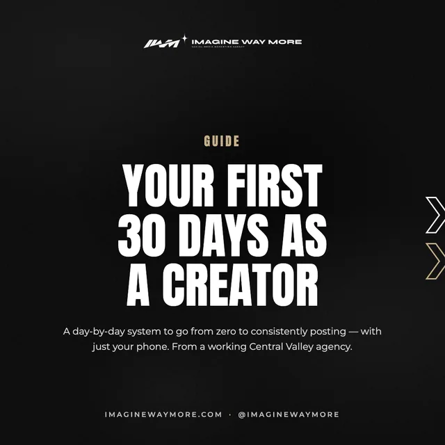 Your First 30 Days as a Creator cover