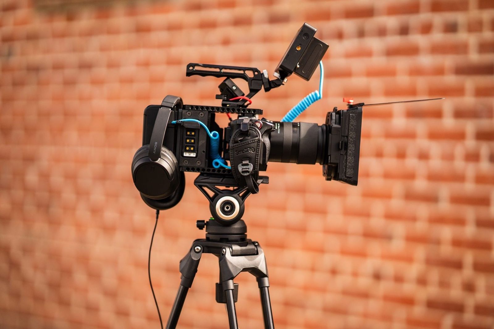 Cinema rig against brick — Imagine Way More · Behind the Scenes