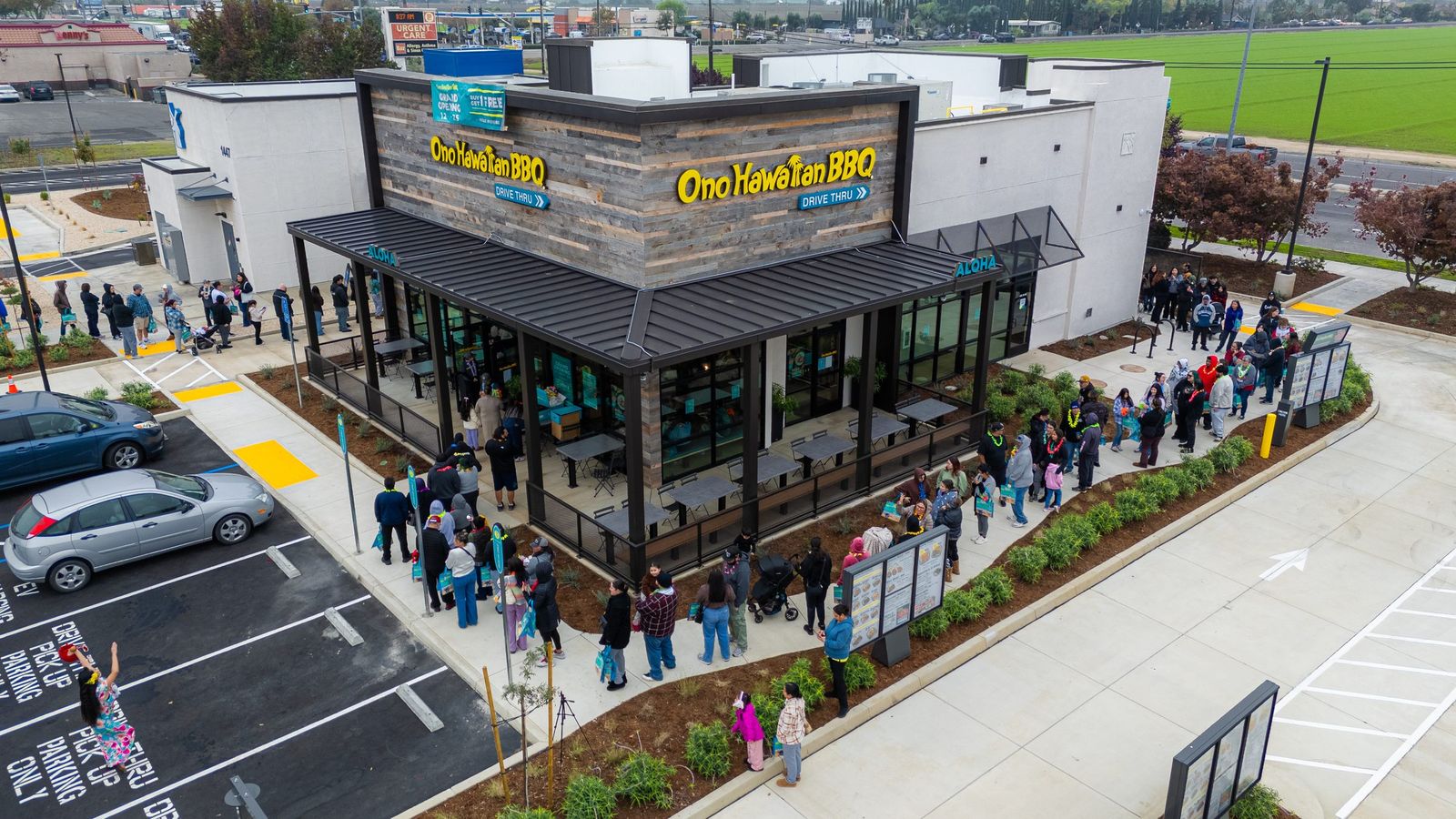 Grand opening line from above — Grand Opening