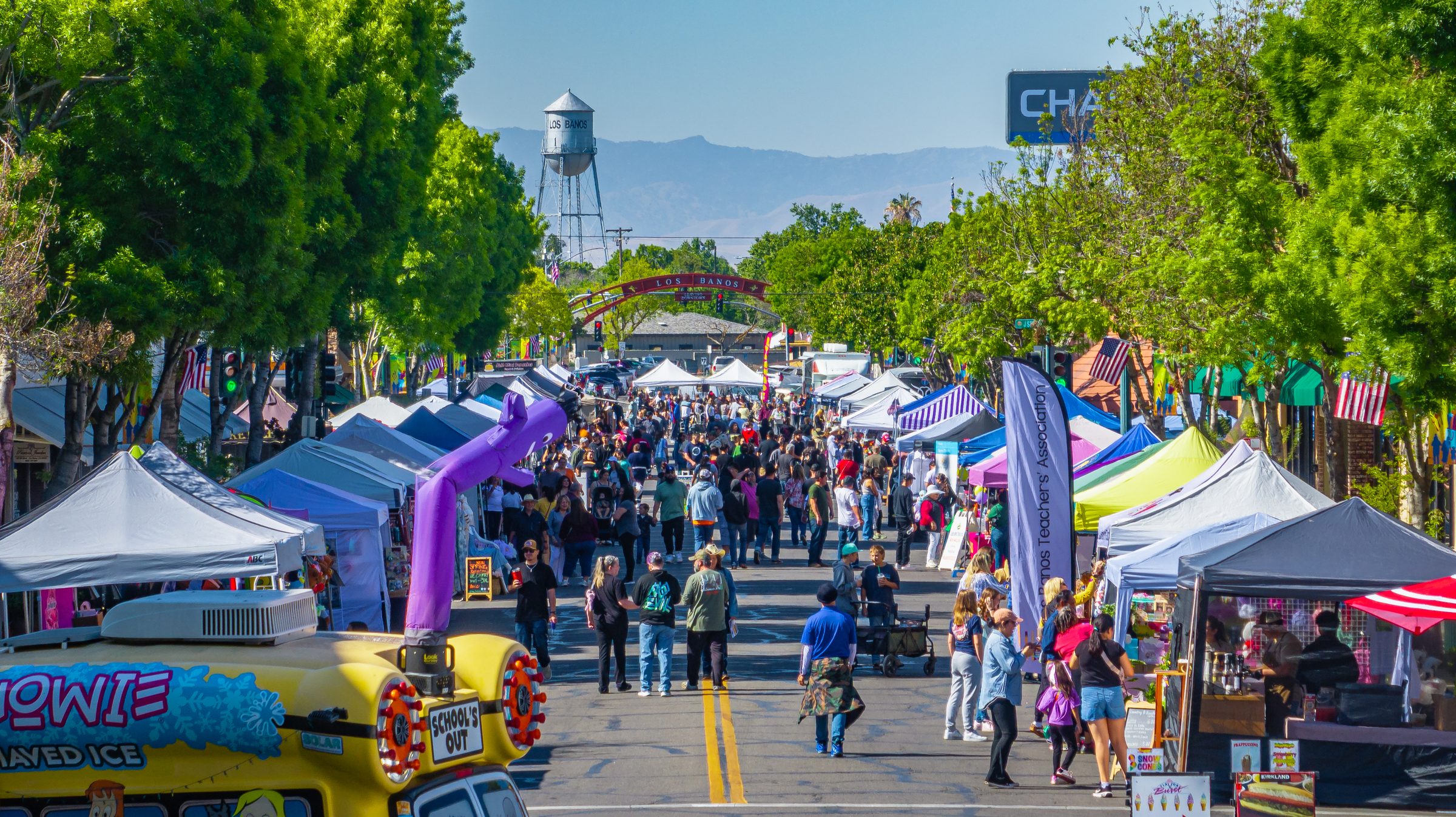 2025 Los Banos Spring Fair aerial 107K views